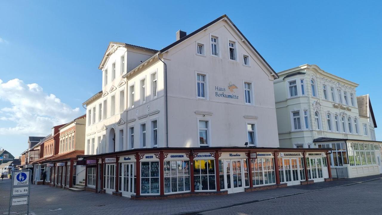 Haus Borkumitte Appartement Luettje Hoern Bagian luar foto